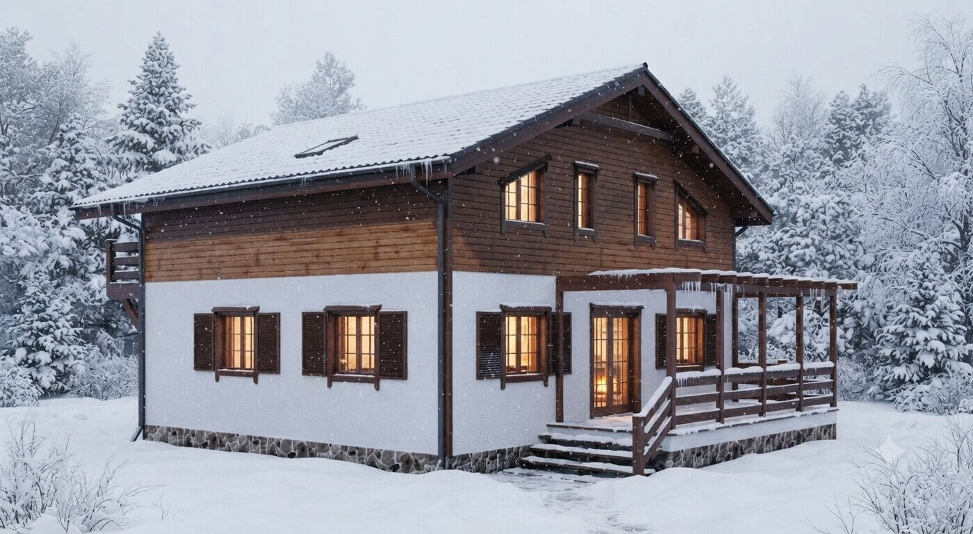 Каркасный дом для зимнего проживания: какие требования важно учесть